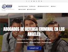 Tablet Screenshot of progresolegal.us